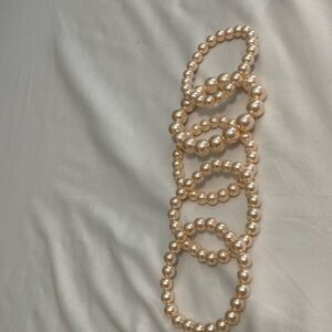 5 pc women’s Pearl brackets